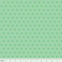 geo star green josephine kimberling blend fabrics daydream