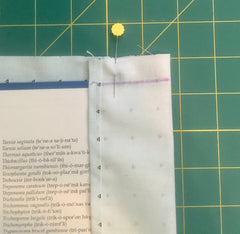 fabric textbook cover sewing tutorial by owl and drum