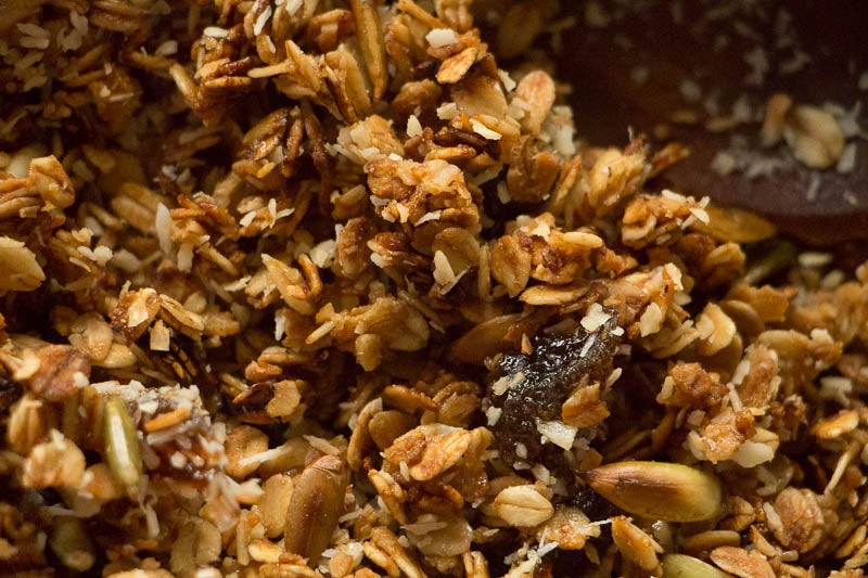 homemade new world granola