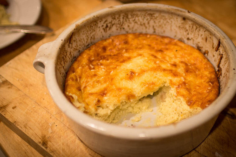 Rancho Gordo Savory Bean and Egg Pudding