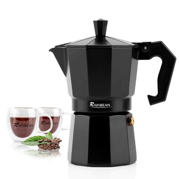 Trekken Wissen Oxide Stovetop Espresso Maker 6 Cup Coffee Espresso Moka Pot