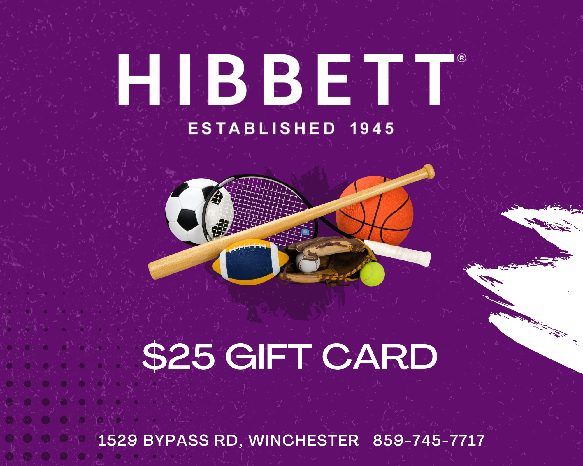 Hibbett Sports Gift Card Bid For The Kid