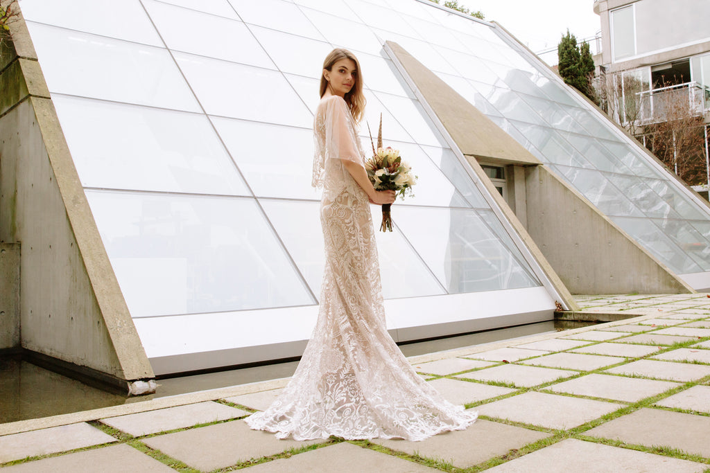 Elle Gown | Side Profile 