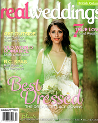 REAL WEDDINGS | Vancouver Wedding Dress Designer, Hrissa Soumpassis, featured in Real Weddings Magazine!