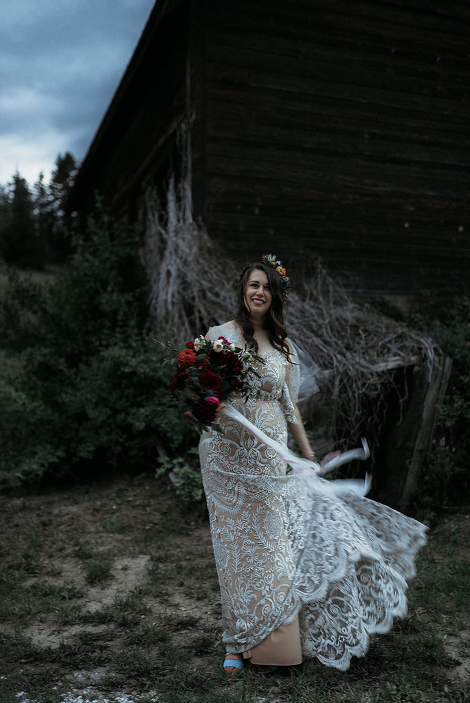 Blush Bridal and Elika In Love wanting wedding dresses in Vancouver to shop bridal looks for sophisticated bride.