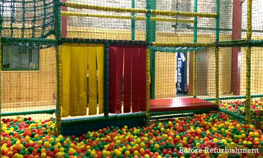 Soft Brick Sparkle Refurbishment Ball Pit