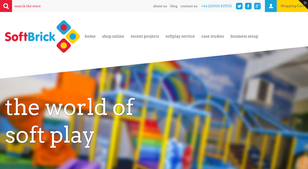 Soft Brick's new website! The UK's number 1 indoor play manufacturer now has a number 1 website too!