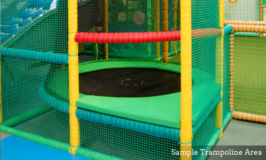 Soft Play Structure Trampoline