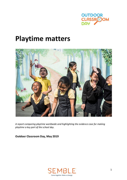 Playtime Matters