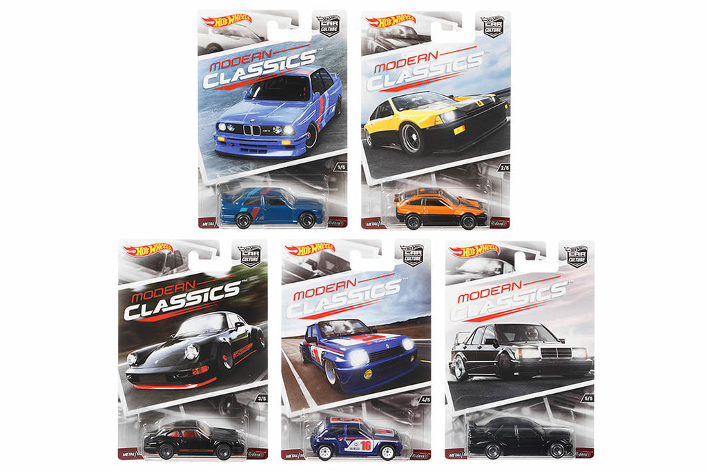 hot wheels car culture modern classics