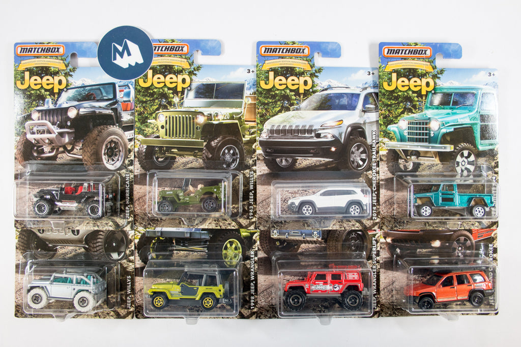 matchbox jeep series