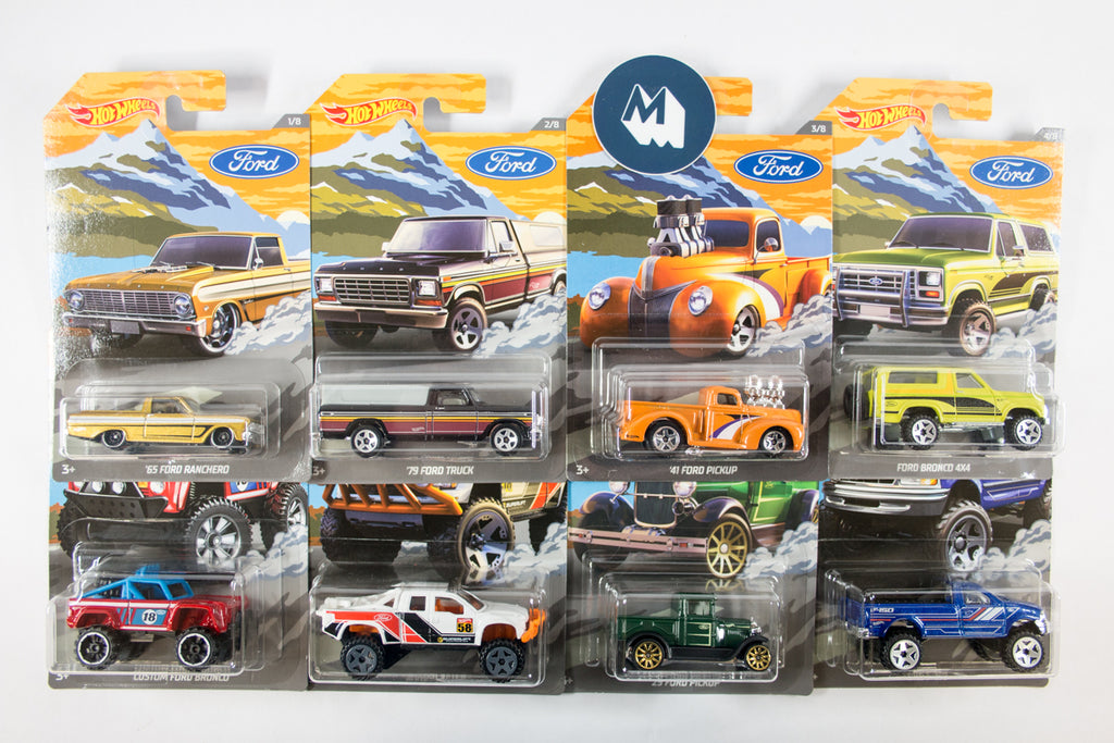 hot wheels ford truck set 2018