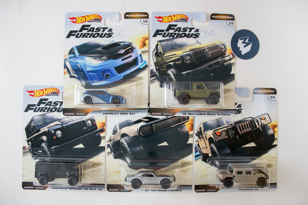 hot wheels fast furious premium