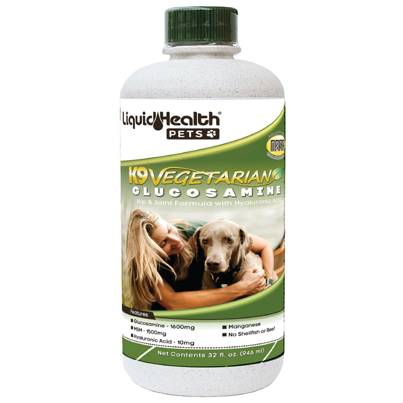 K9 Vegetarian Glucosamine For Dogs – Liquid Health Pets