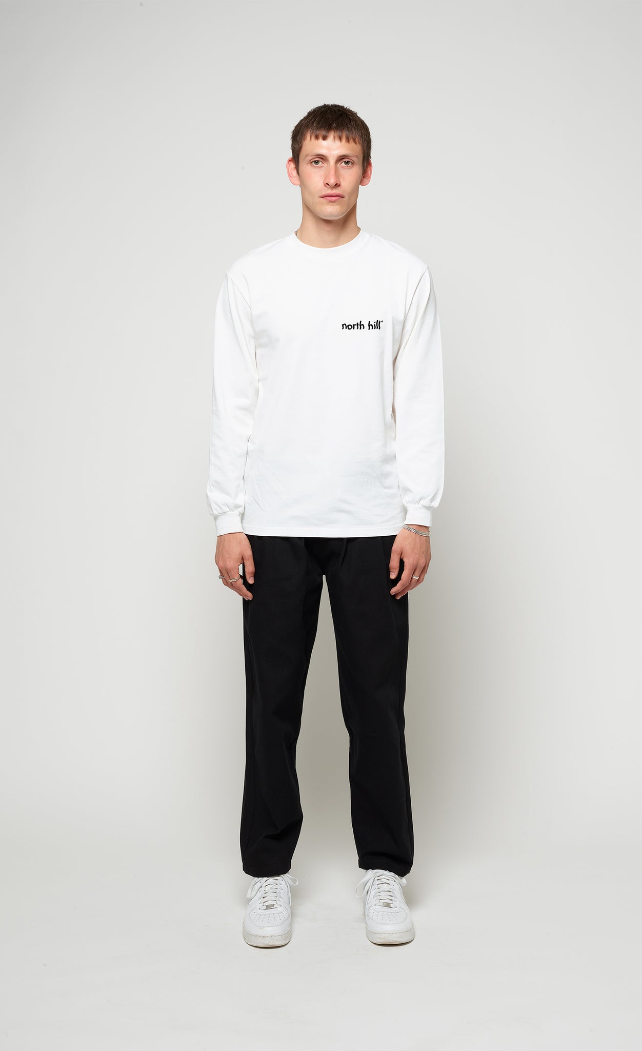 White Vague de Chaleur Longsleeve Tee