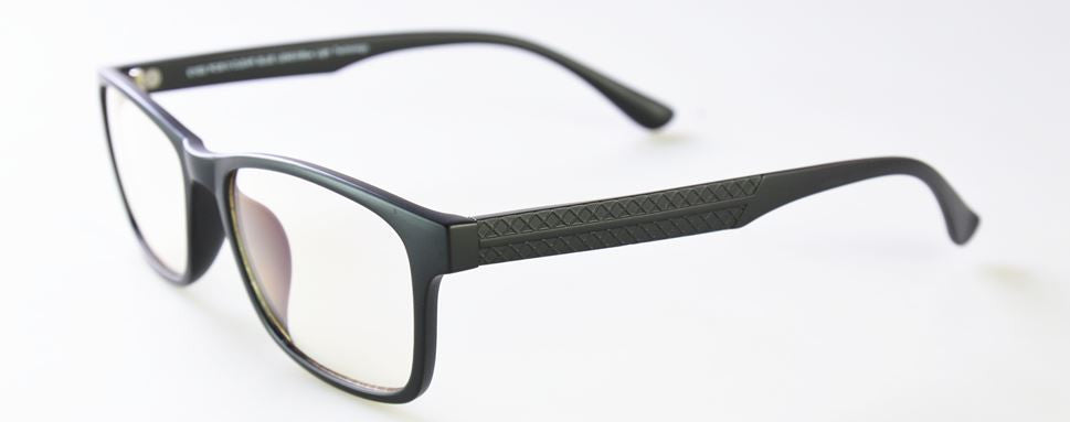 Style 713 Matte Black Gamer Glasses