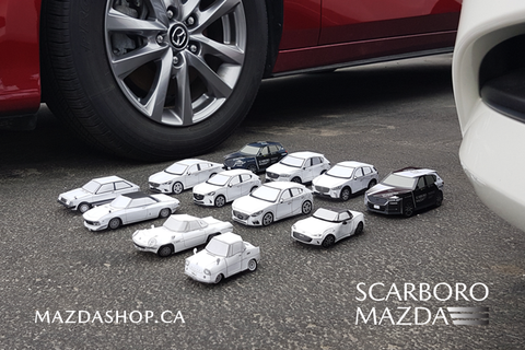 MazdaShop Scarboro Mazda Papercraft