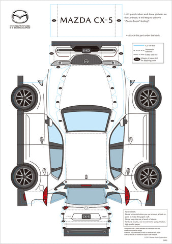 Mazda CX-5 Papercraft