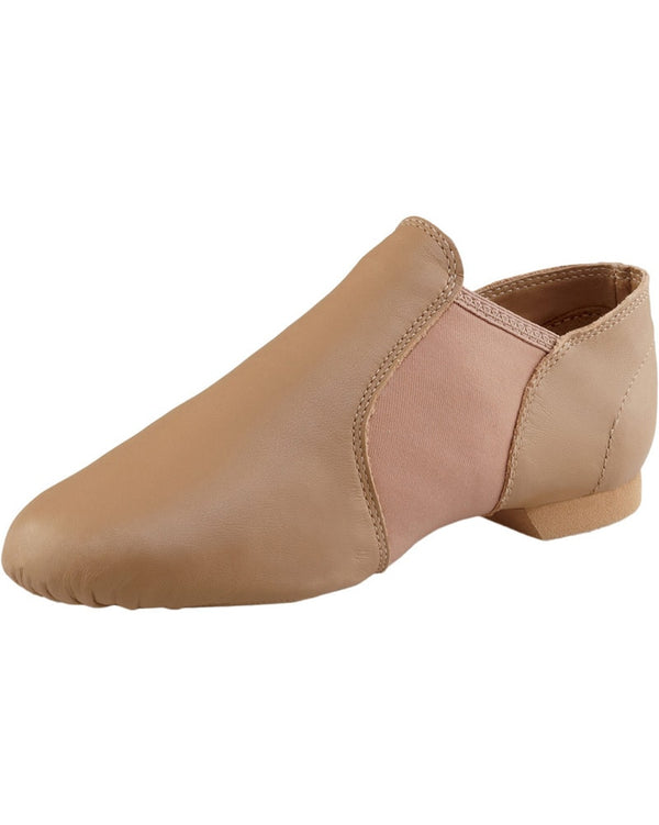 Capezio E-Series Leather Slip On Jazz 