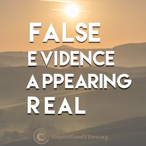 false evidence appearing real 