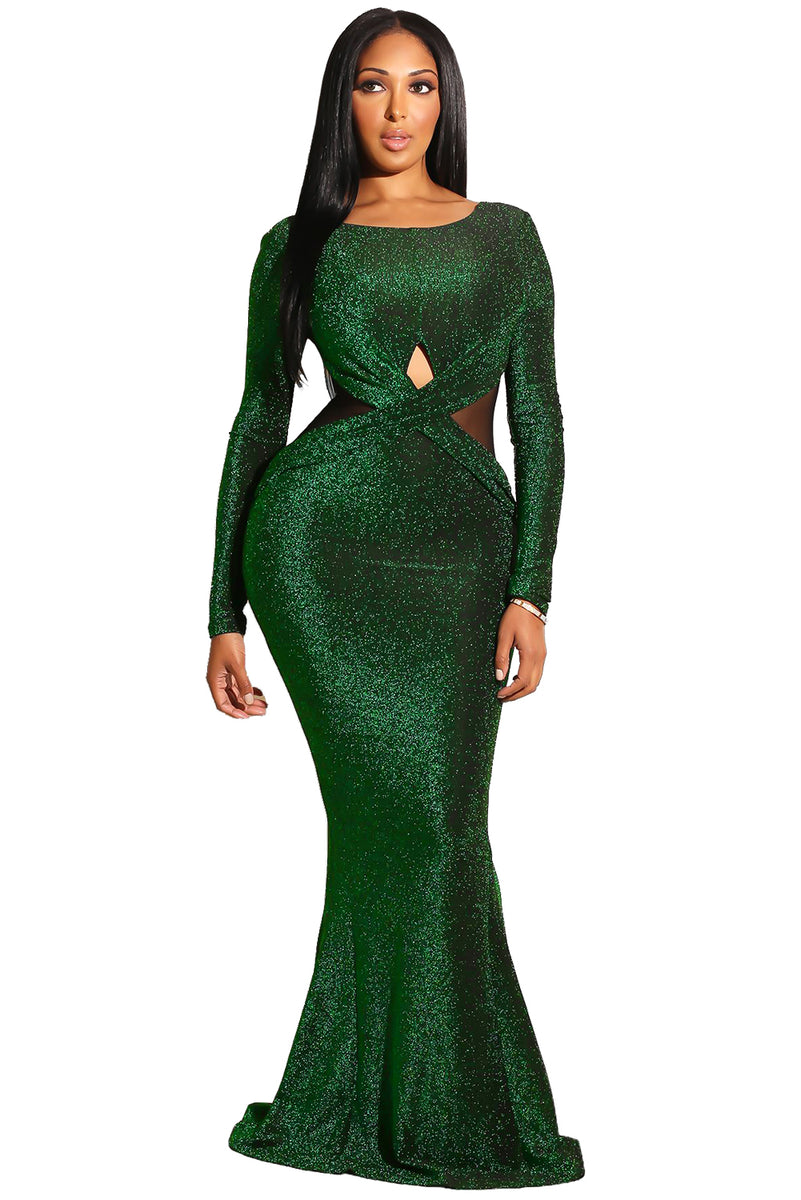 formal gown bodycon maxi dress