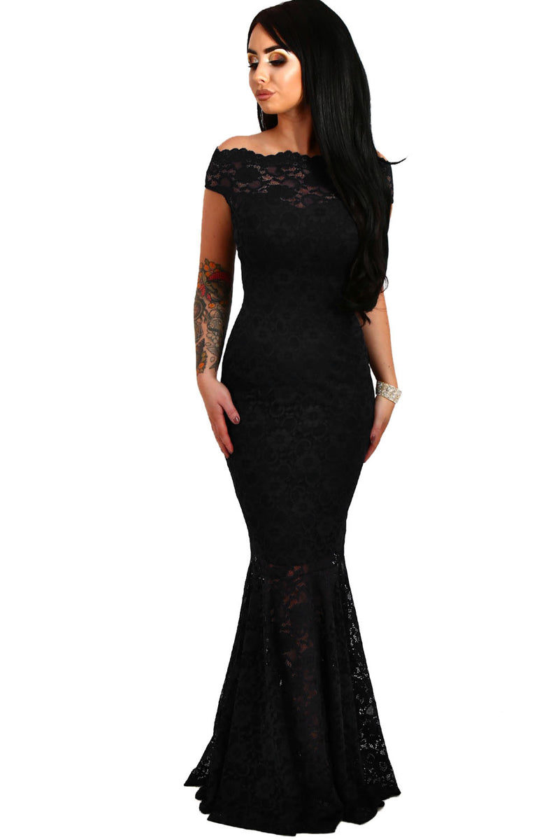 black maxi dresses for weddings