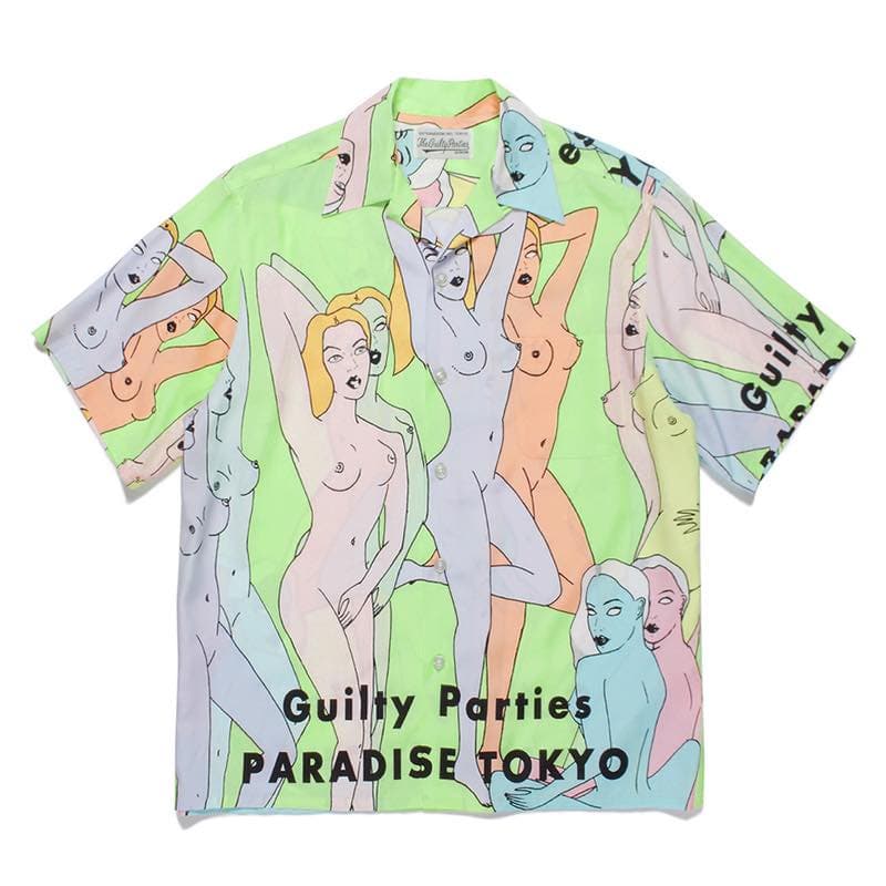 ECサイト WACKO MARIA／22AW 天国東京百女柄図 HAWAIIAN SHIRT