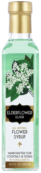 Floral Elixir Co. - Elderflower Elixir - All Natural Cocktail & Soda Syrup