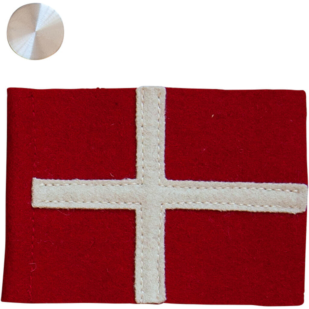 Danish Flag Stainless Steel hovehome.com