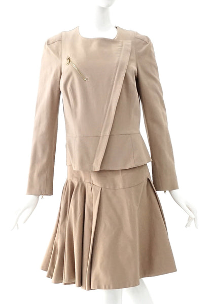 alexander mcqueen skirt suit