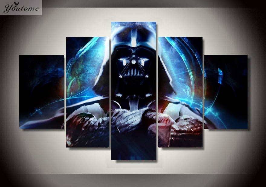 star wars 5 panel canvas