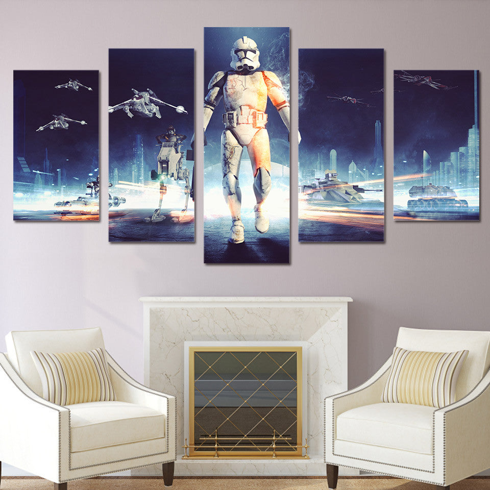 star wars canvas poster