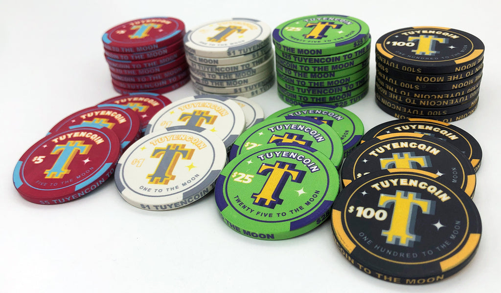 Poker - 10 Poker Gaming Chips – Poker Chip Lounge