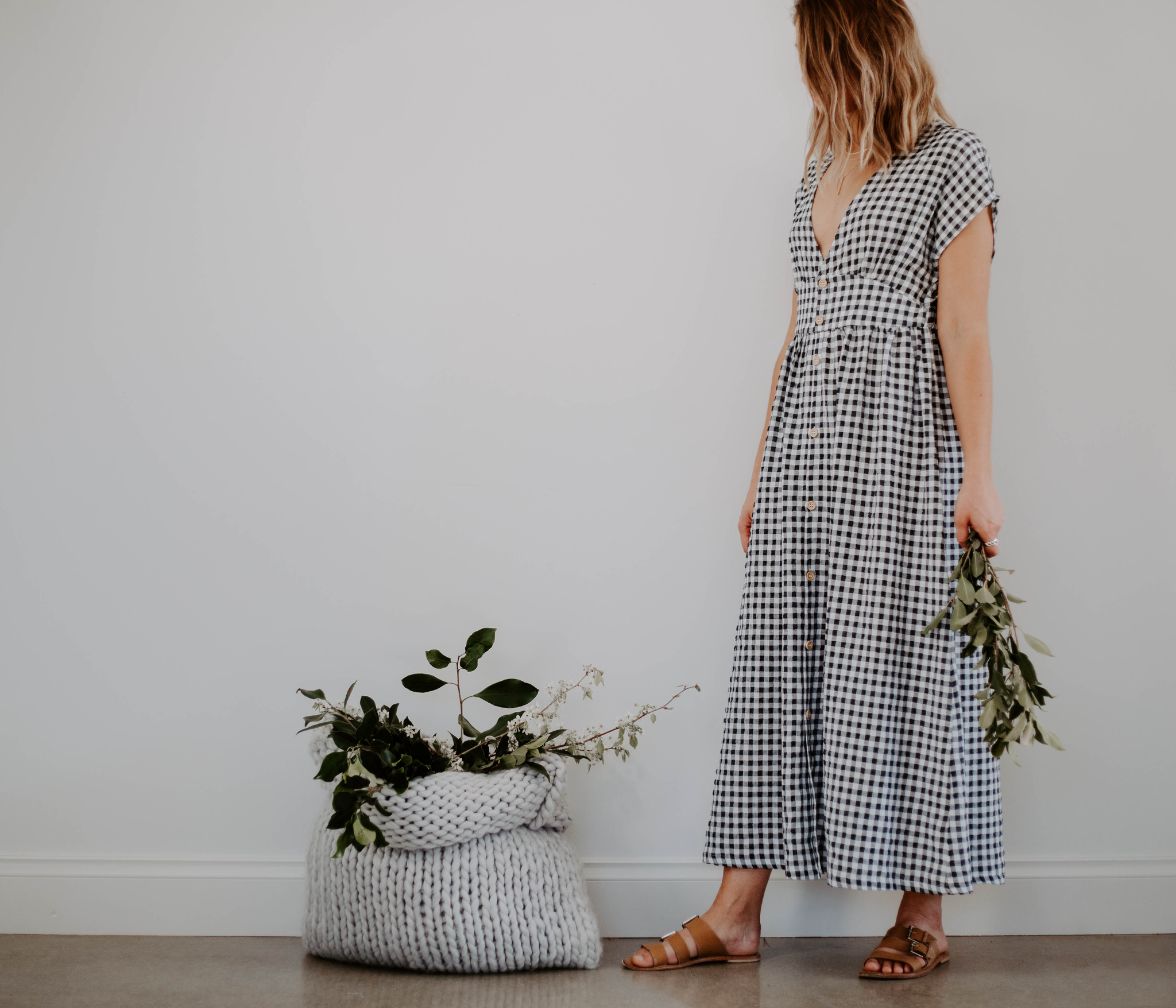 NICOLA DRESS GINGHAM