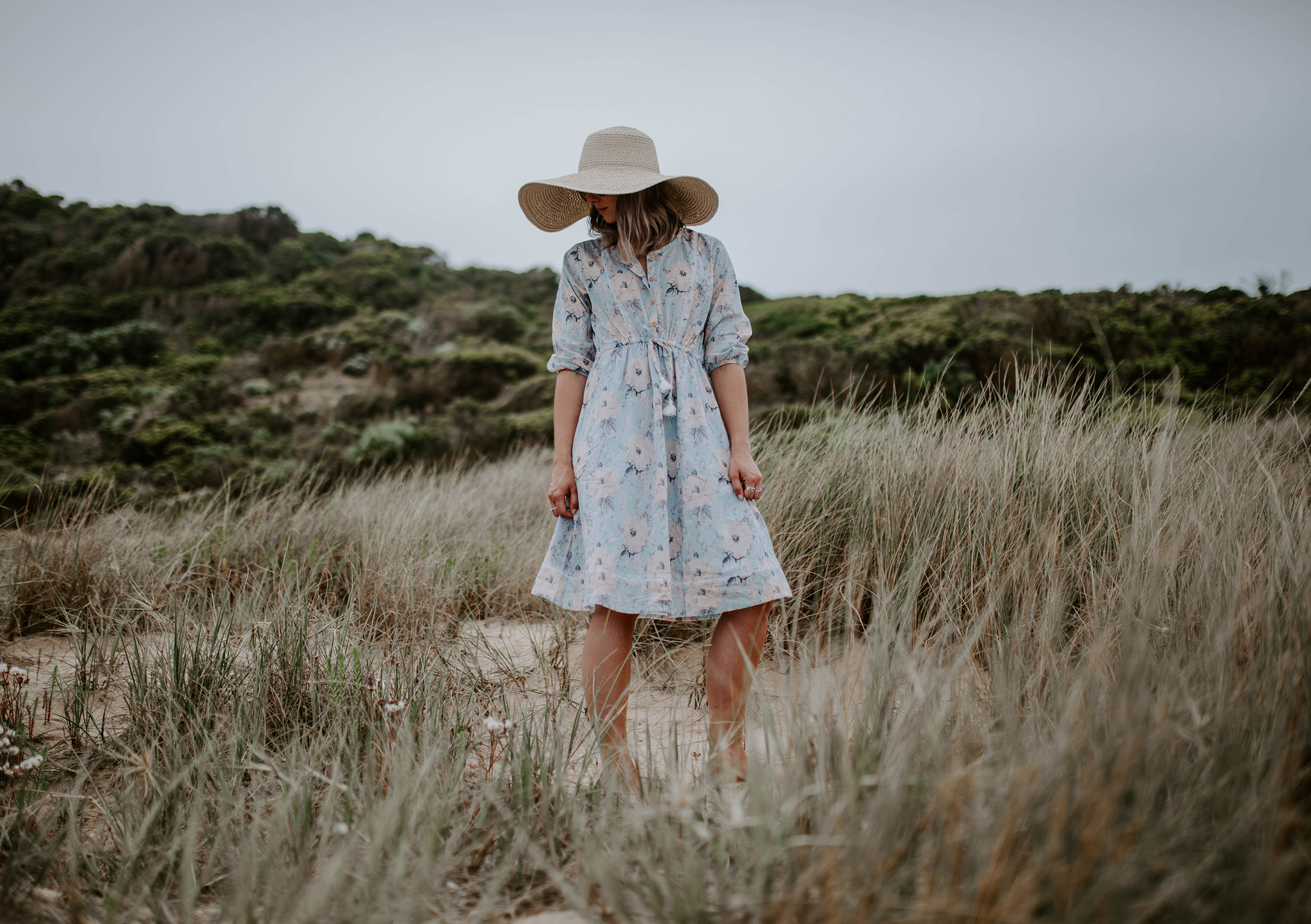 ISABELLE DRESS ROSE PRINT