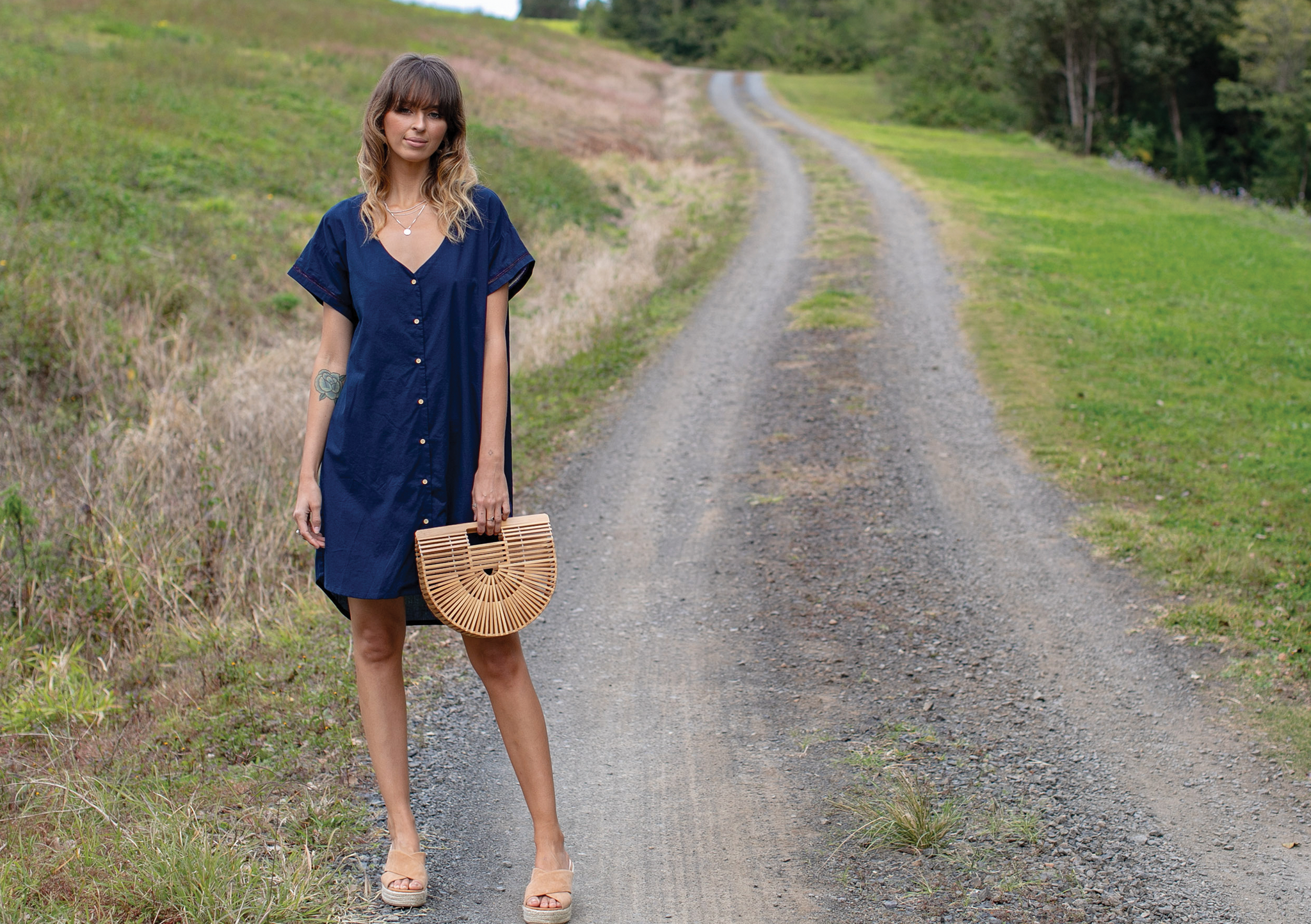 sophie dress navy