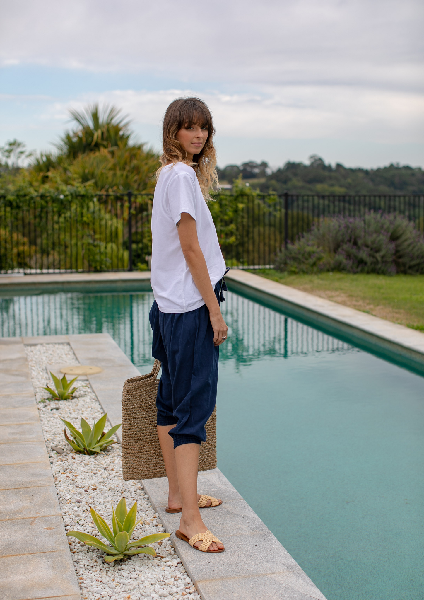 KATIE PANT NAVY