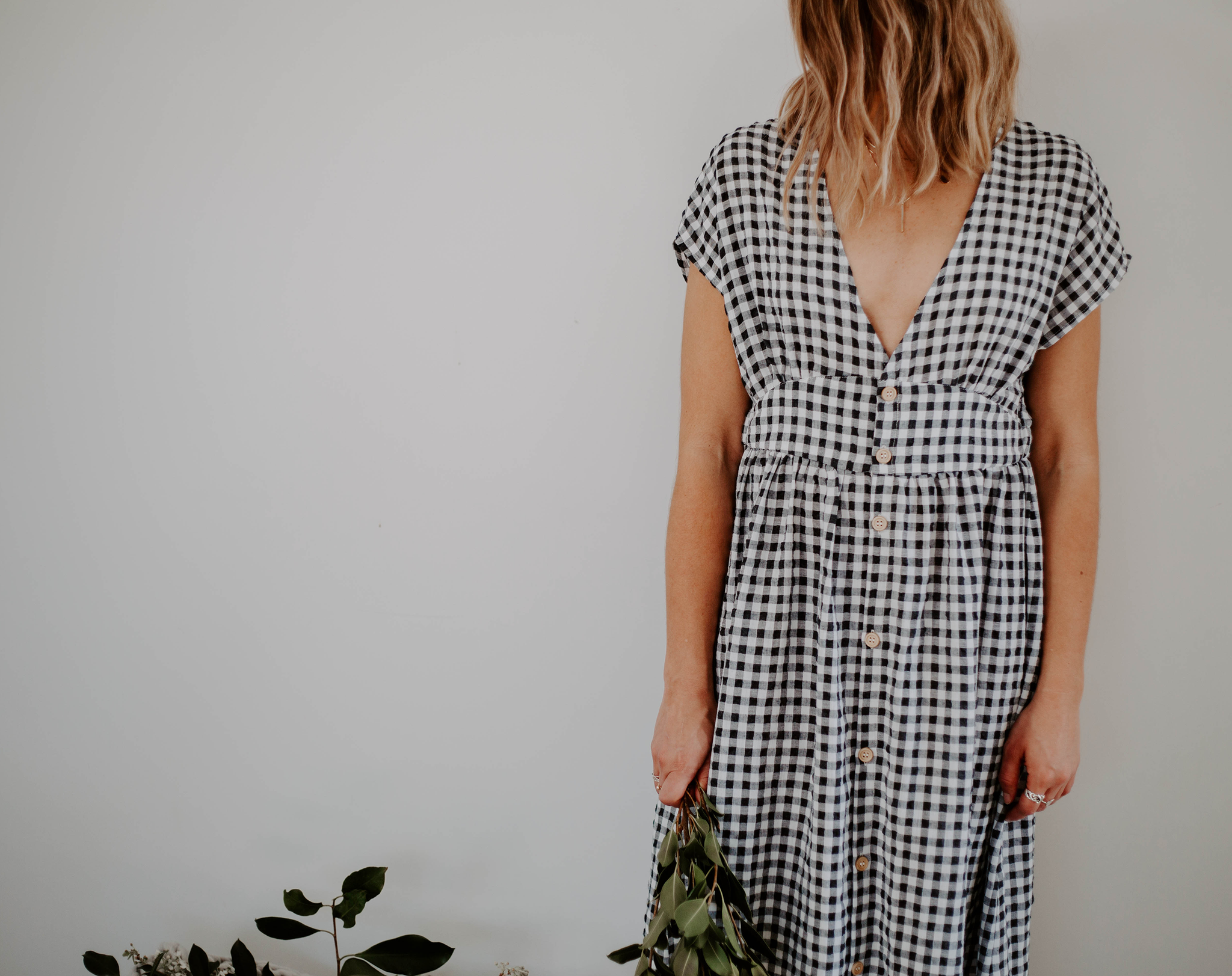 NICOLA DRESS GINGHAM