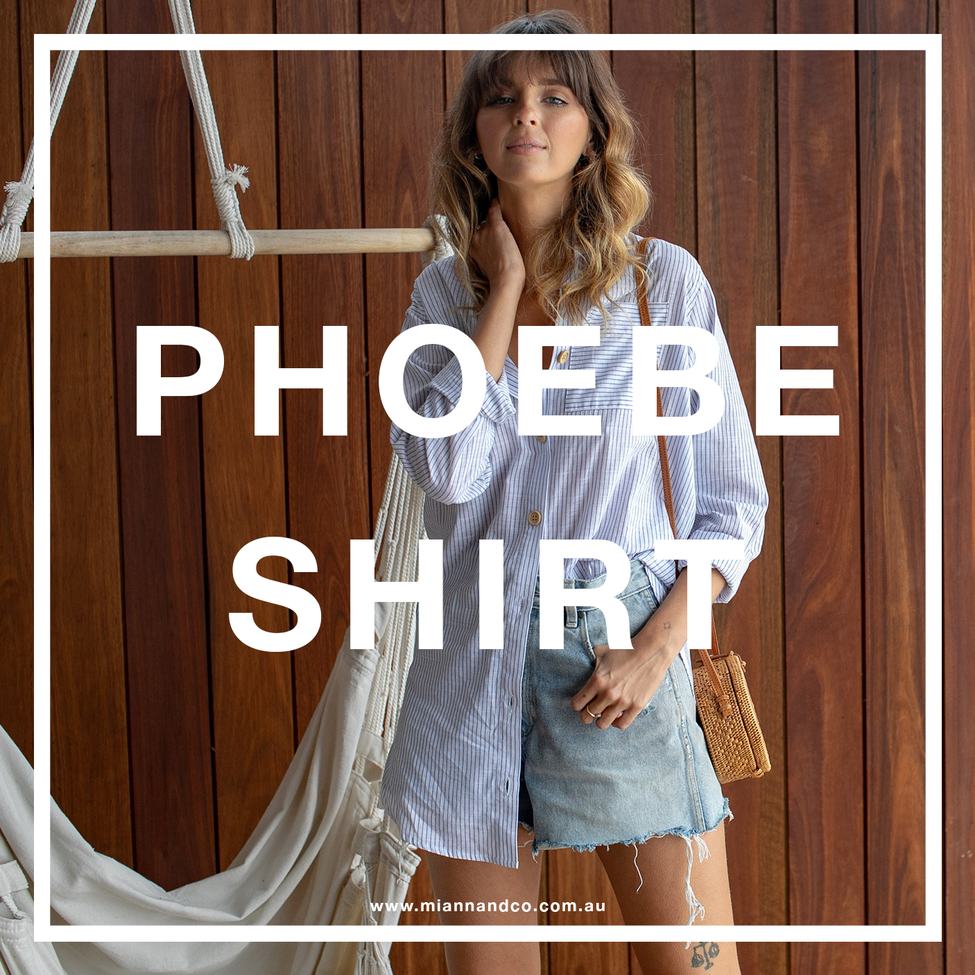 phoebe shirt white