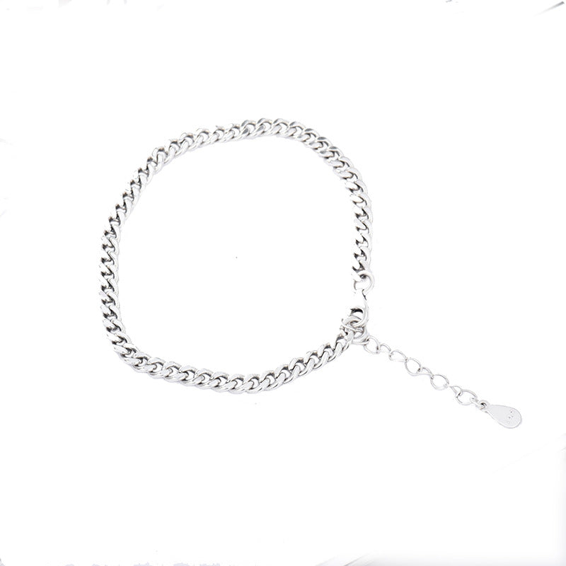 gans Binnen Betekenis S925 Silver Adjustable Chain Bracelet – July Charming