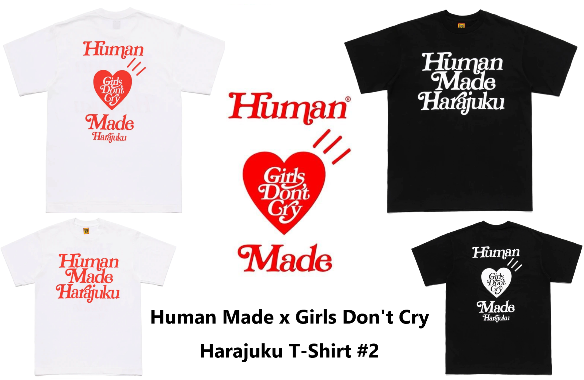 HUMAN MADE Girls Don't Cry Harajuku L 国産品 12750円 www.cjd.ma