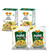 GM Foods Plain Poha (Pack of 3) 500 Gram Each Packet With Masala Inside