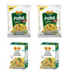 GM Foods Plain Poha (Pack Of 2) + Poha Masala (Pack of 2)