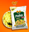 GM Foods Plain Poha (Pack of 3) 500 Gram Each Packet With Masala Inside