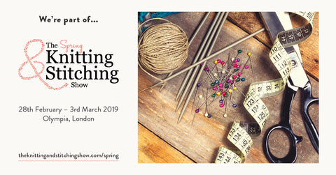 The Spring Knitting & Stitching Show 2019 Ticket Offer