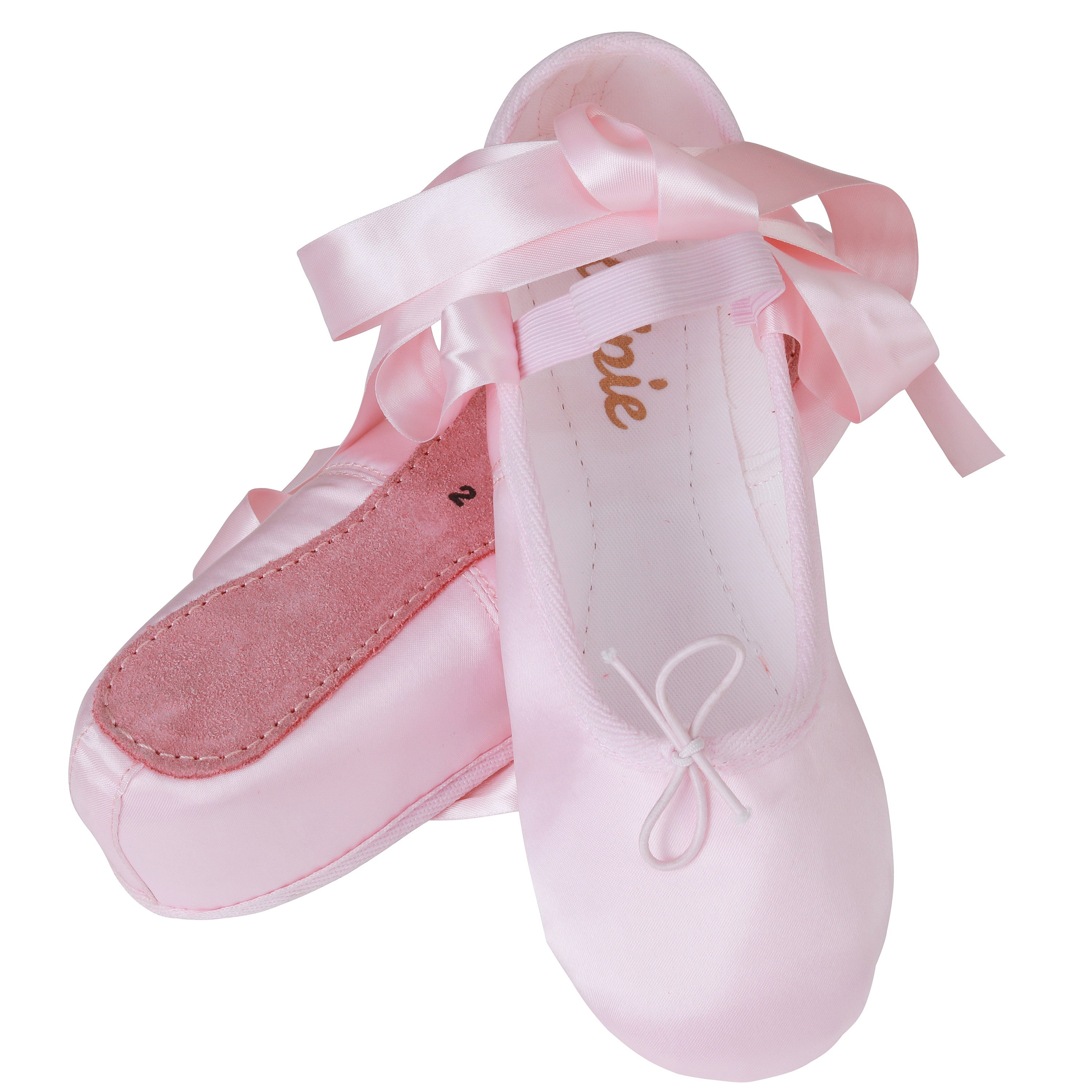 Ashley Furman sendt Smitsom sygdom Pink Satin Ballet Dance Shoes Adult Child Kids Dancing Shoes Full Sole –  iKelpie