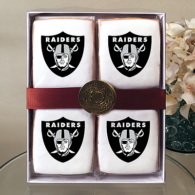 NFL Oakland Raiders Cookie Gift Box 
