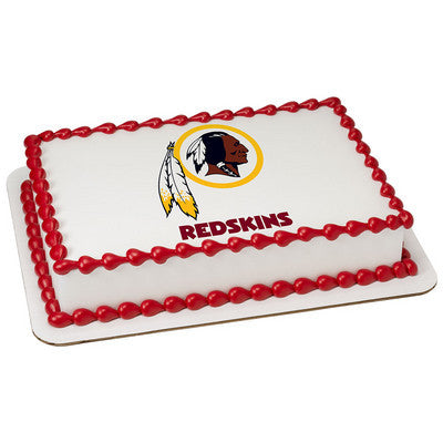 NFL Washington Redskins Photo Cake