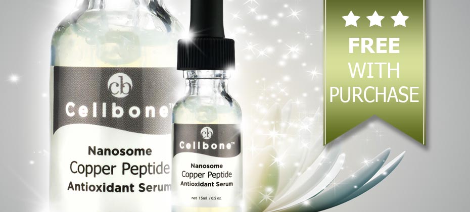 Jan 2016 Special Offers ~ Free Nanosome Copper Peptide Serum With Purchase