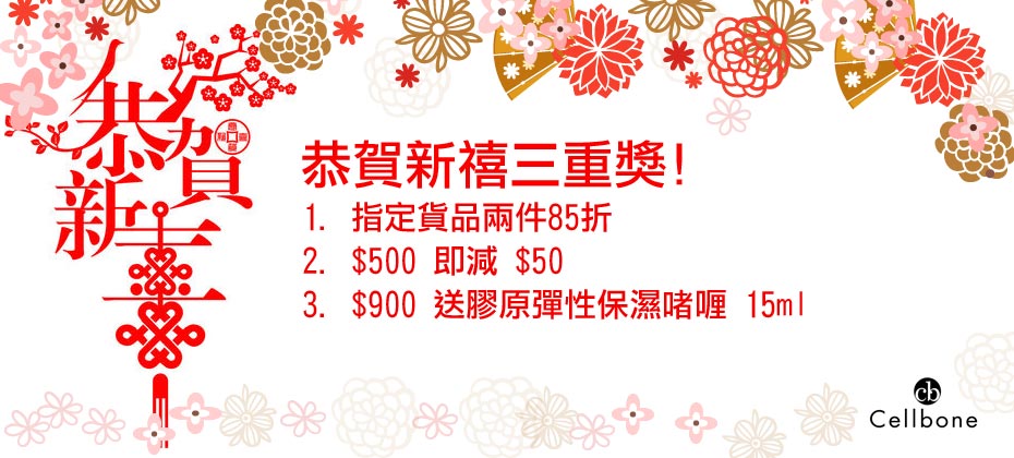 2018 Jan~Feb Chinese New Year Triple Offers
